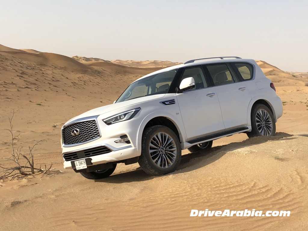 First drive: 2018 Infiniti QX80 in the UAE