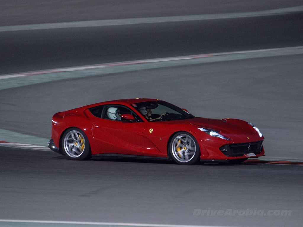 We drove the Ferrari 812 Superfast at Dubai Autodrome (video)