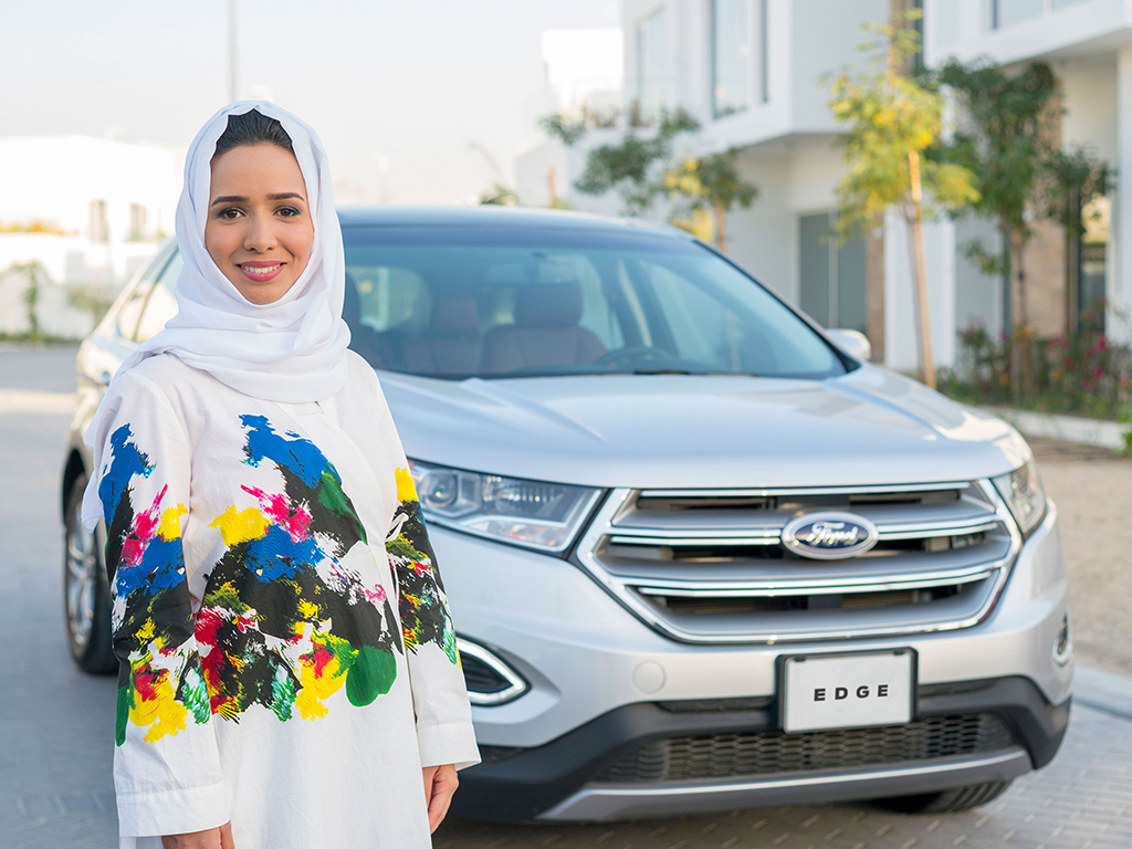 فورد تقدم دورة بمهارات القيادة الآمنة للنساء السعوديات