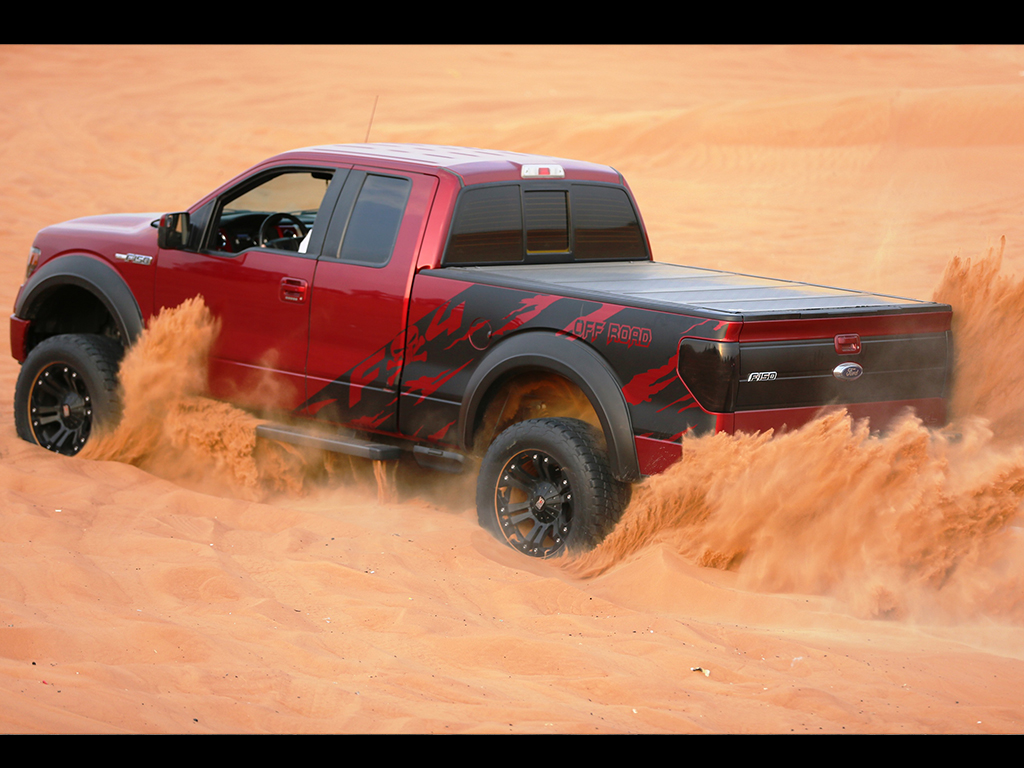 Al Tayer Motors celebrate 100 years of Ford pick-ups with F-150 parade