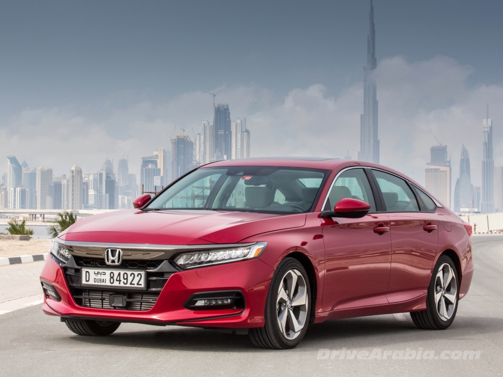 First drive 2018 Honda Accord in the UAE Drive Arabia