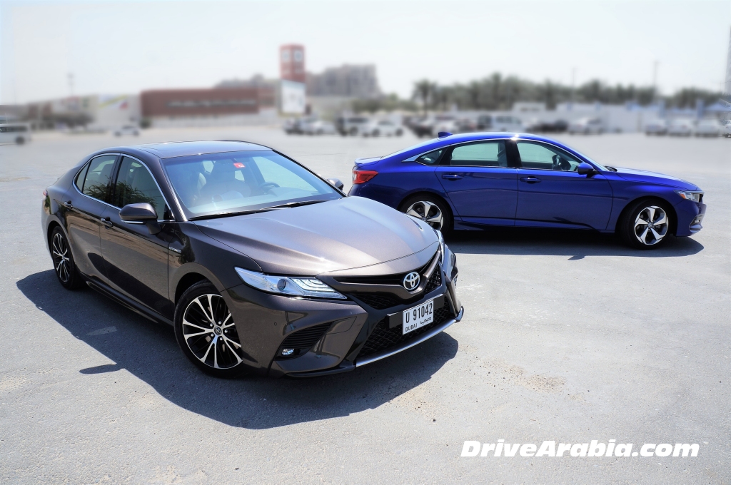 paro 2018 Toyota Camry Grande vs Honda Accord 2 0T