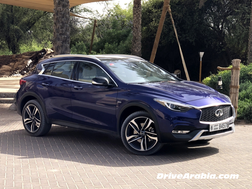 First drive: 2018 Infiniti QX30 in the UAE  Drive Arabia