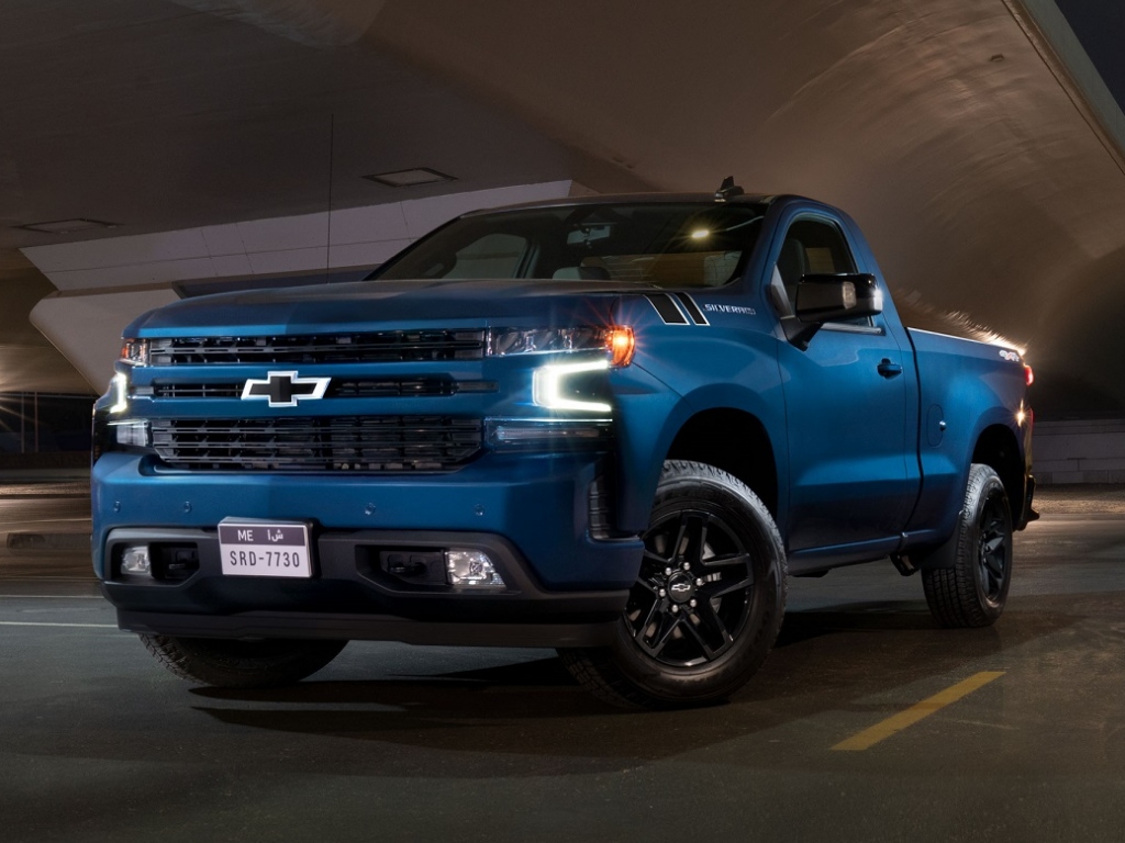 2019 Chevrolet Silverado Trail Boss and RST regular-cab models are Middle-East exclusives