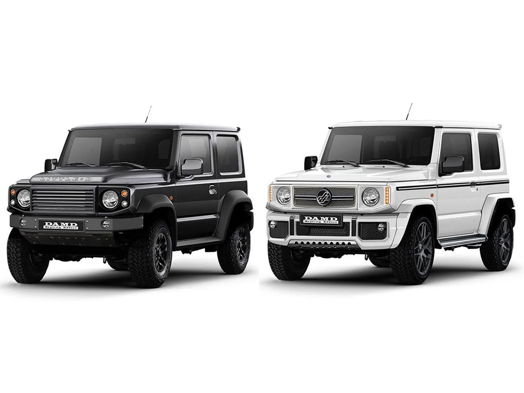 DAMD G-Class and Defender bodykit for Jimny