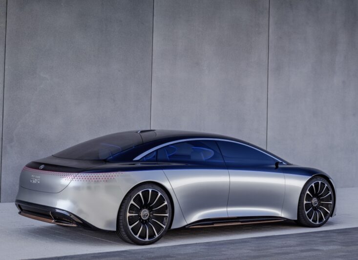 Electric Mercedes Benz S Class previewed with Vision EQS concept DriveArabia