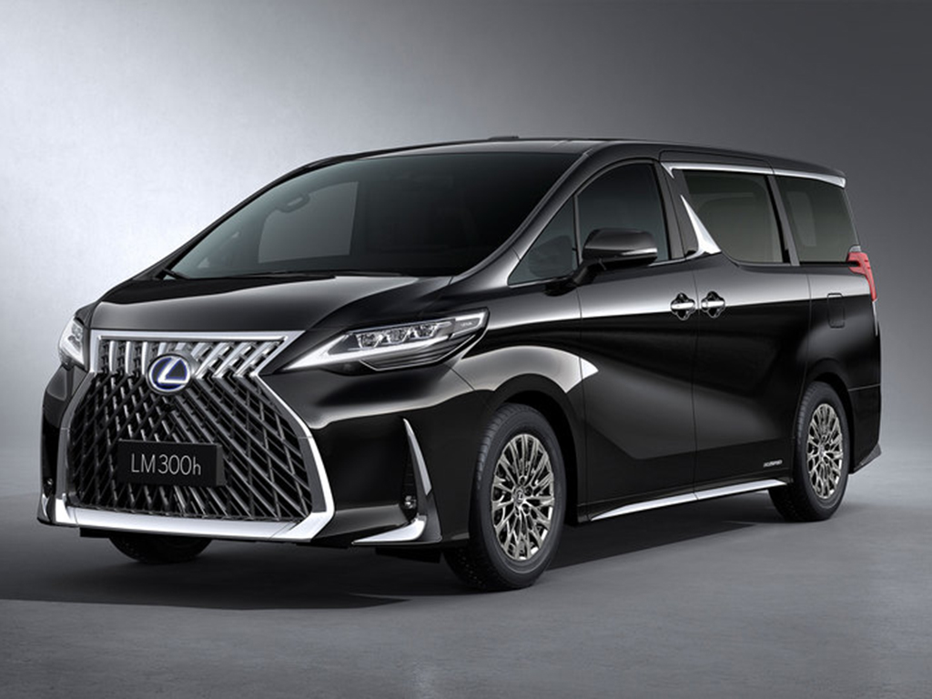 2021 Lexus LM300h minivan for China is as expensive as a Bentley