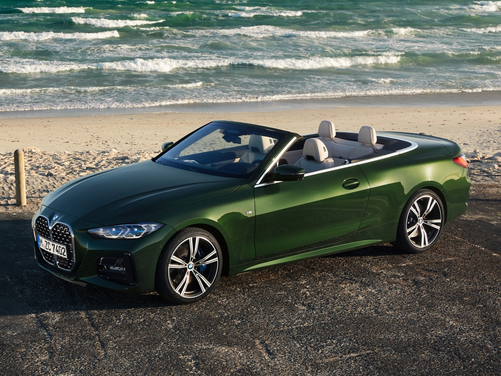 2021 BMW 4-Series convertible debuts, now with cloth top again