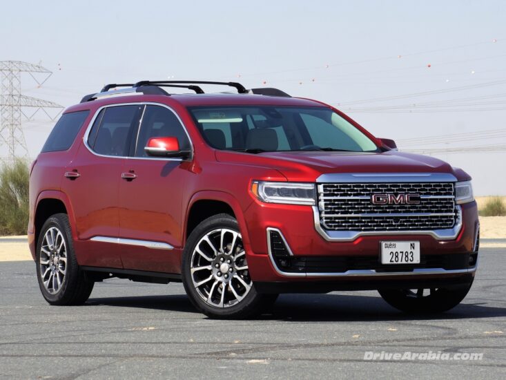 2020 GMC Acadia Denali Drive Arabia