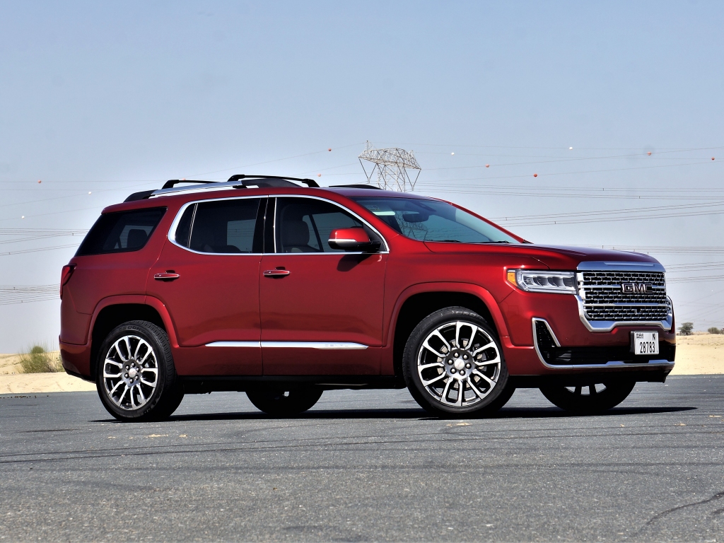 Video walkaround 2020 GMC Acadia in Dubai UAE Drive Arabia