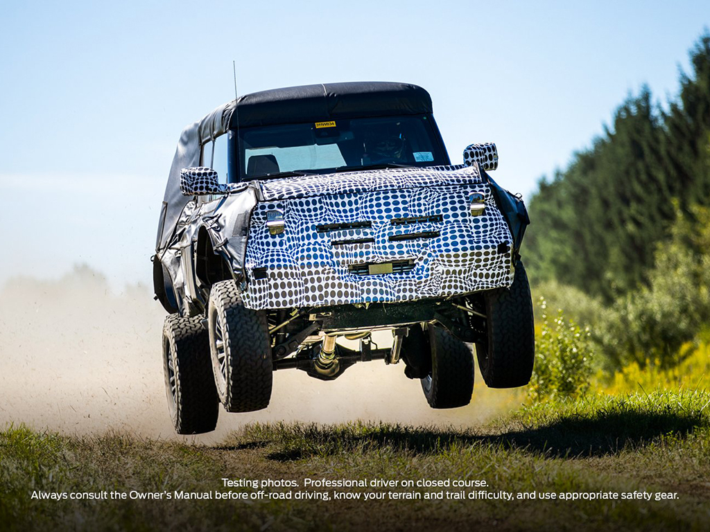 Ford teases high-performance Bronco Raptor/Warthog prototype