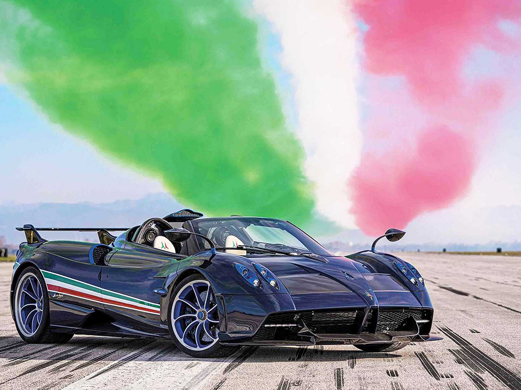 Pagani Huayra Tricolore costs more than a Bugatti