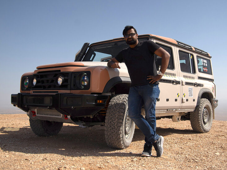 We check out the Ineos Grenadier prototype in the UAE
