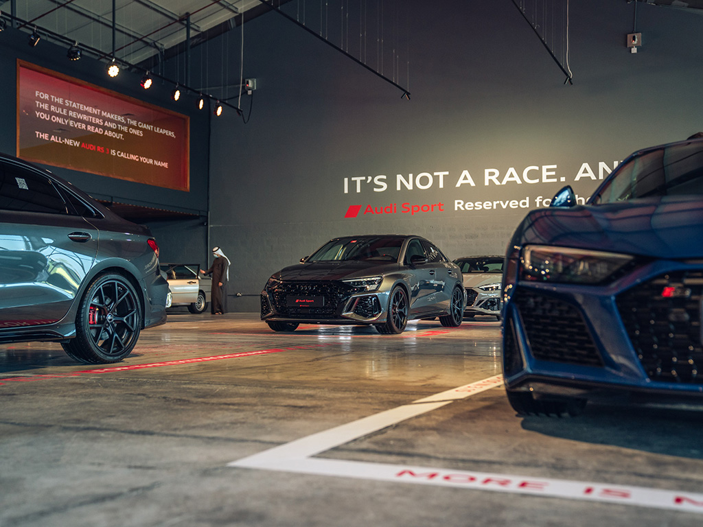 2022 Audi RS3 gets a preview in Dubai