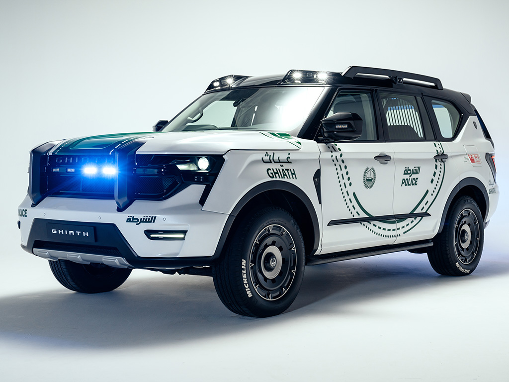 W Motors’ Ghiath Smart Patrol joins Dubai Police Fleet