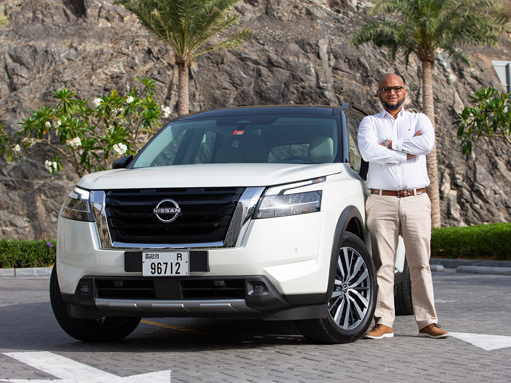 First Drive 2022 Nissan Pathfinder in the UAE Drive Arabia