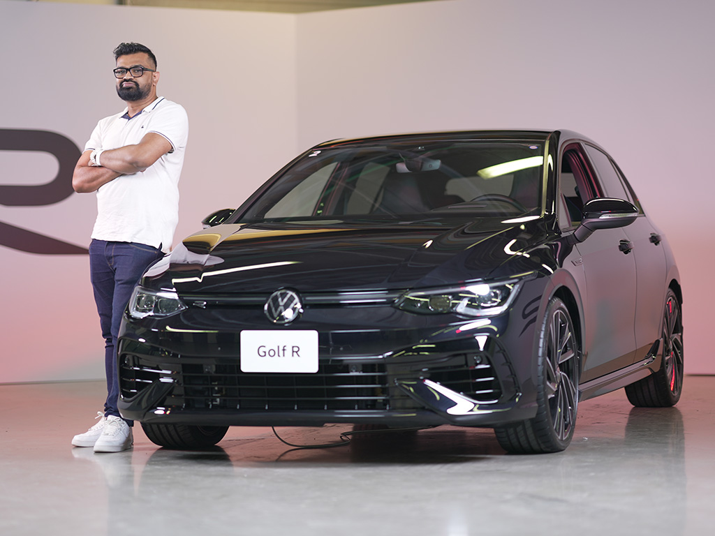 Image for First drive: 2022 Volkswagen Golf R in the UAE