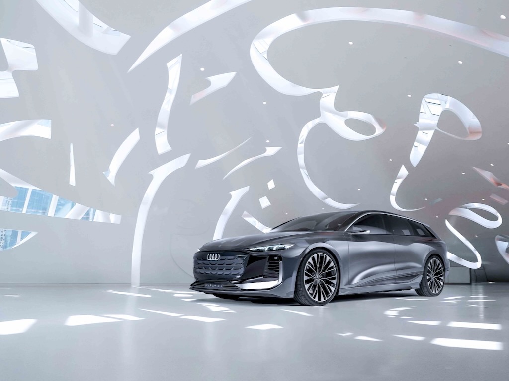 متحف المستقبل يعرض سيارة A6 Avant e-tron التجريبية من أودي