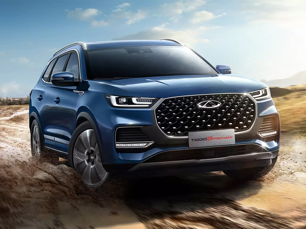 Chery Tiggo 8 Pro Max introduced as Chery relaunches in the UAE