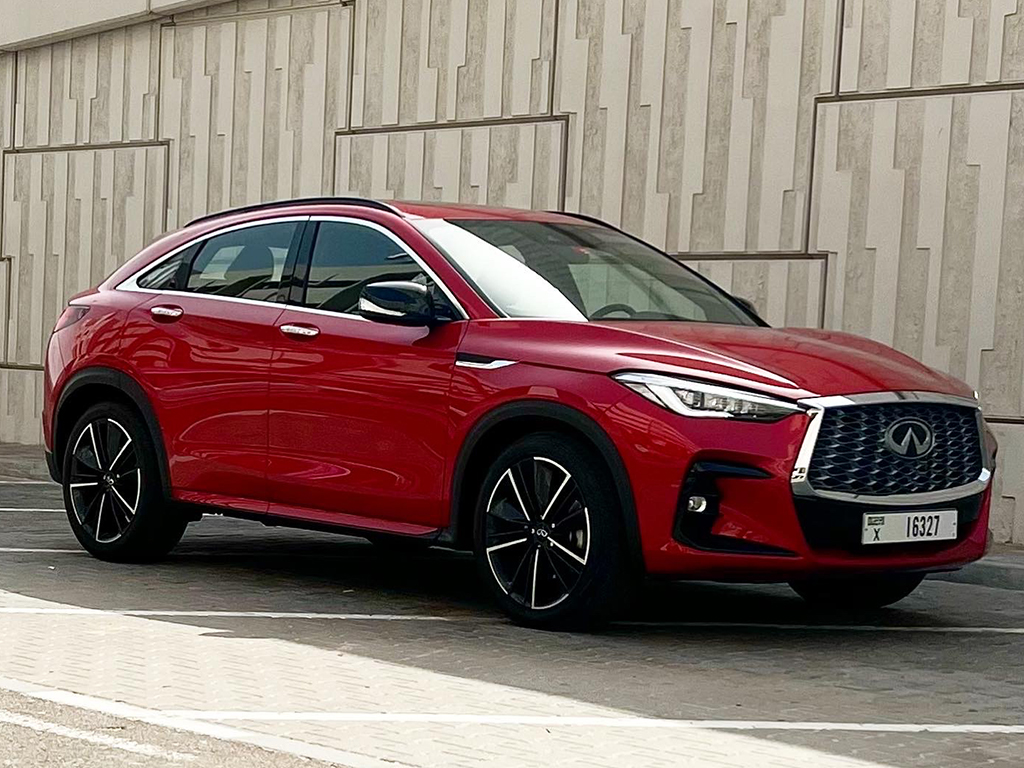 Image for First Drive: 2023 Infiniti QX55 in UAE