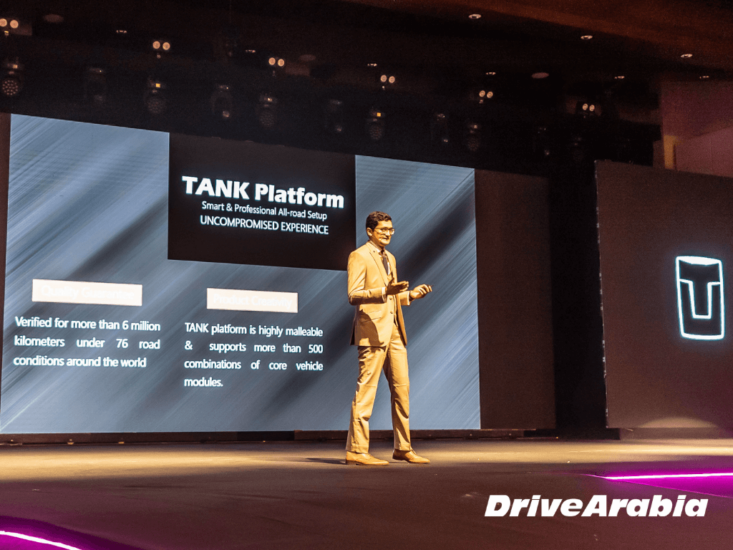 GWM TANK 500 LAUNCH DRIVEARABIA