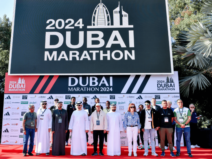 DRIVEARABIA EXEED UAE DUBAI MARATHON 2024