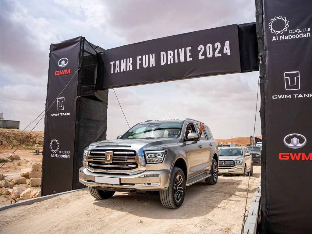GWM TANK 500 & TANK 300's off-roading capabilities showcased at XQuarry, Sharjah.