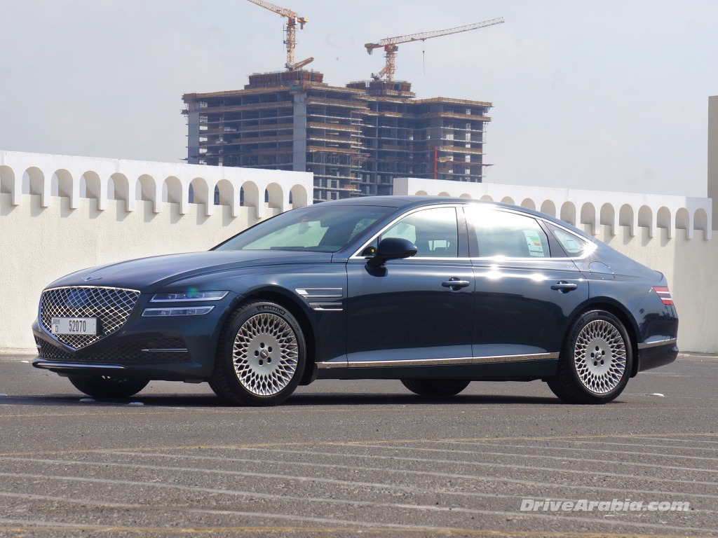 2024 Genesis G80 3.5T Review Drive Arabia
