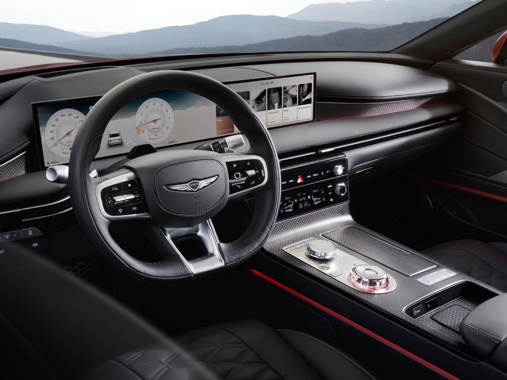 First Look 2025 Genesis G80 facelift launched in the Middle East DriveArabia
