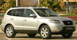 Hyundai Santa Fe 2009 front view