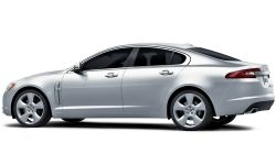 Jaguar XF 2008 rear view