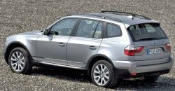 BMW X3 2007 rear view