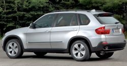 BMW X5 2007 rear view