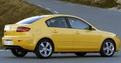 Mazda 3 2009 rear view