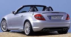 Mercedes-Benz SLK-Class 2010 rear view