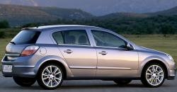 Opel Astra 2009 rear view