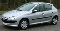 Peugeot 206 2008 front view