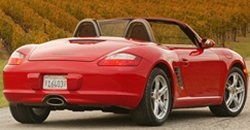 Porsche Boxster 2008 rear view