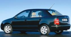 Skoda Fabia 2002 rear view