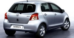 Toyota Yaris 2011 rear view