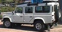 Land Rover Defender 1999 rear view