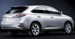 Lexus RX 2011 rear view