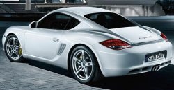 Porsche Cayman 2011 rear view