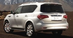 Infiniti QX56 2011 rear view