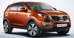 Kia Sportage 2012 front view