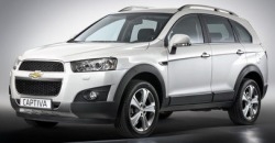 Chevrolet Captiva 2012 front view