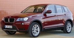 BMW X3 2014 front view