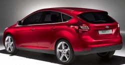 Ford Focus 2014 rear view