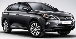 Lexus RX 2013 front view