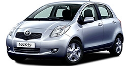 Toyota Yaris 2011 front view